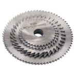 تیغ فرز انگشتی مدل DCGJ مجموعه 6 عددی