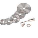 تیغ فرز انگشتی مدل DCGJ مجموعه 6 عددی