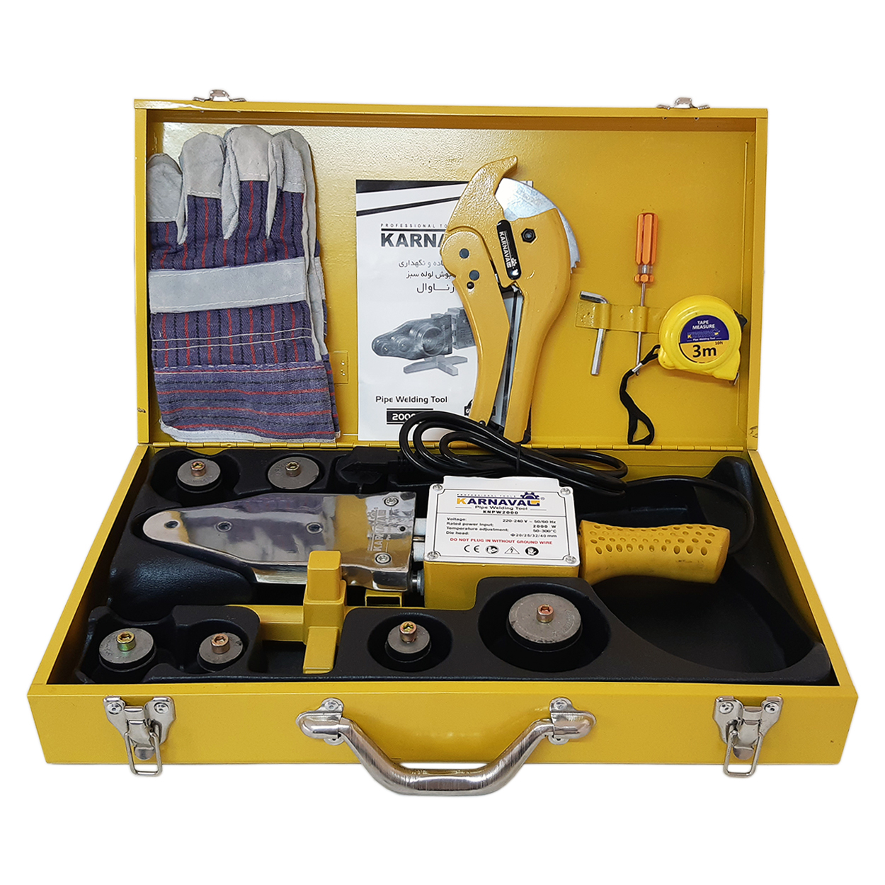 دستگاه اتو لوله سبز کارناوال مدل AT-2000A دستگاه اتو لوله سبز کارناوال مدل AT-2000A