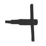 آچارسه نظام مدل T سایز 5 میلی متر