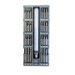 مجموعه 51 عددی پیچ گوشتی شارژی مینیاتوری ساعتی مدل2051 - Image 4