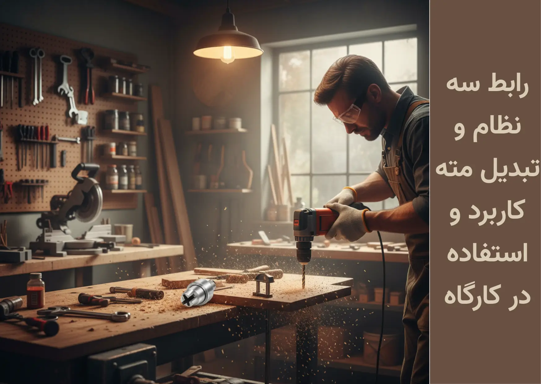 رابط سه نظام و تبدیل مته