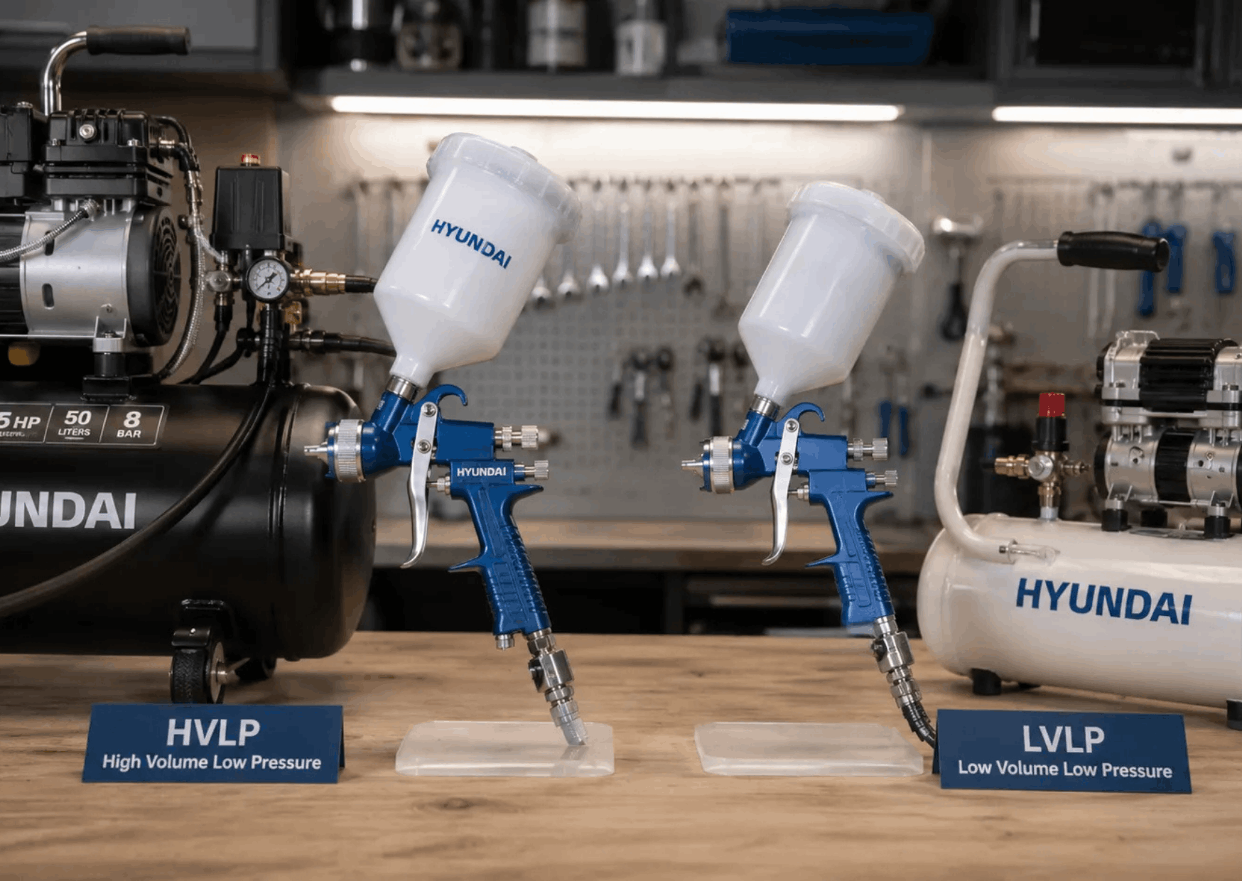 راهنمای انتخاب بهترین پیستوله بادی HVLP یا LVLP